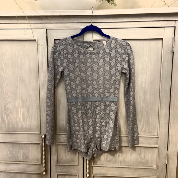 Free People Floral Slip Romper - Picture 1 of 2